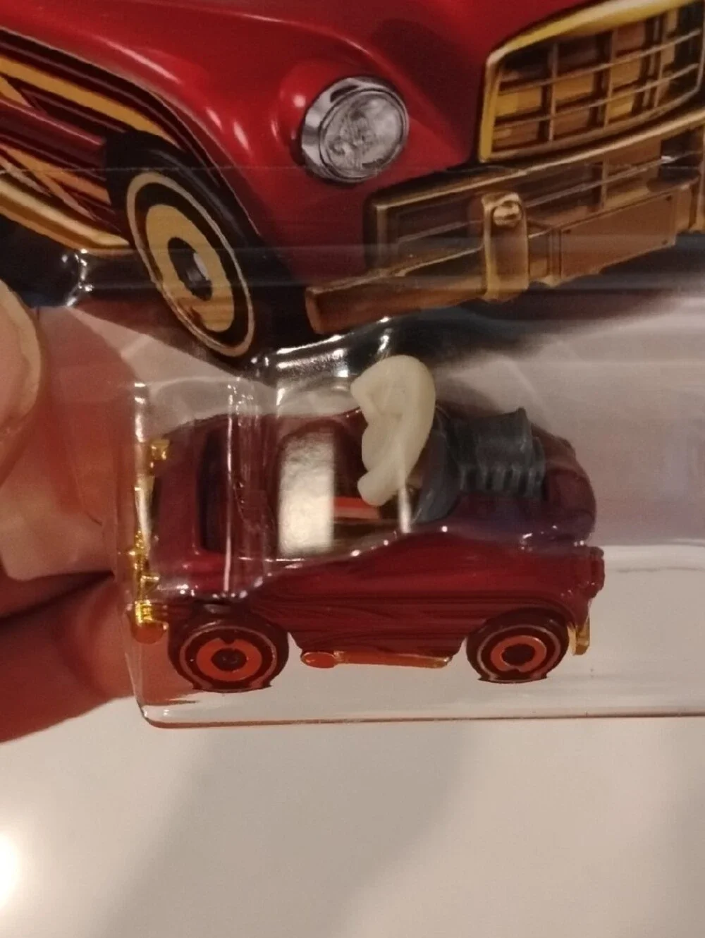 Mattel Hot Wheels Pedal Driver - Red & Gold